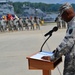‘Waterborne’ battalion bids fond farewell to commander, command sergeant major