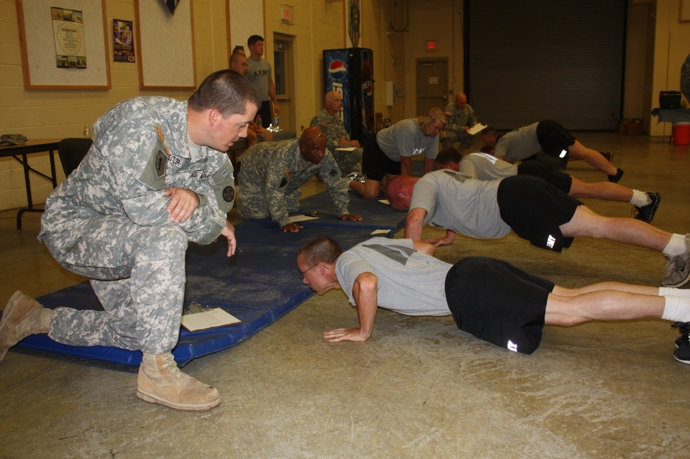 Chillicothe National Guard soldiers test fitness