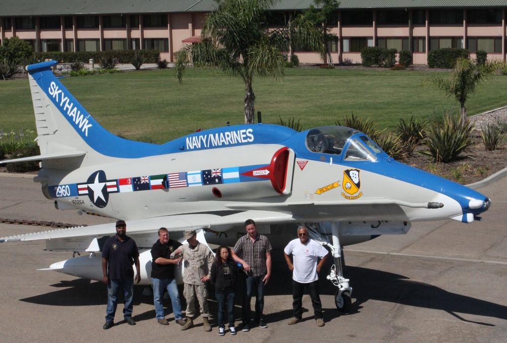 Last A-4 restored for Flying Leatherneck Aviation Museum