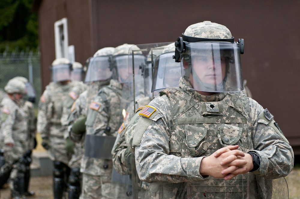 508th MP Battalion in the field for first time in two years