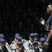 Herschel Walker visit with USAFA Class of 2016 Basic Cadet Training