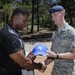 Herschel Walker visit with USAFA Class of 2016 Basic Cadet Training