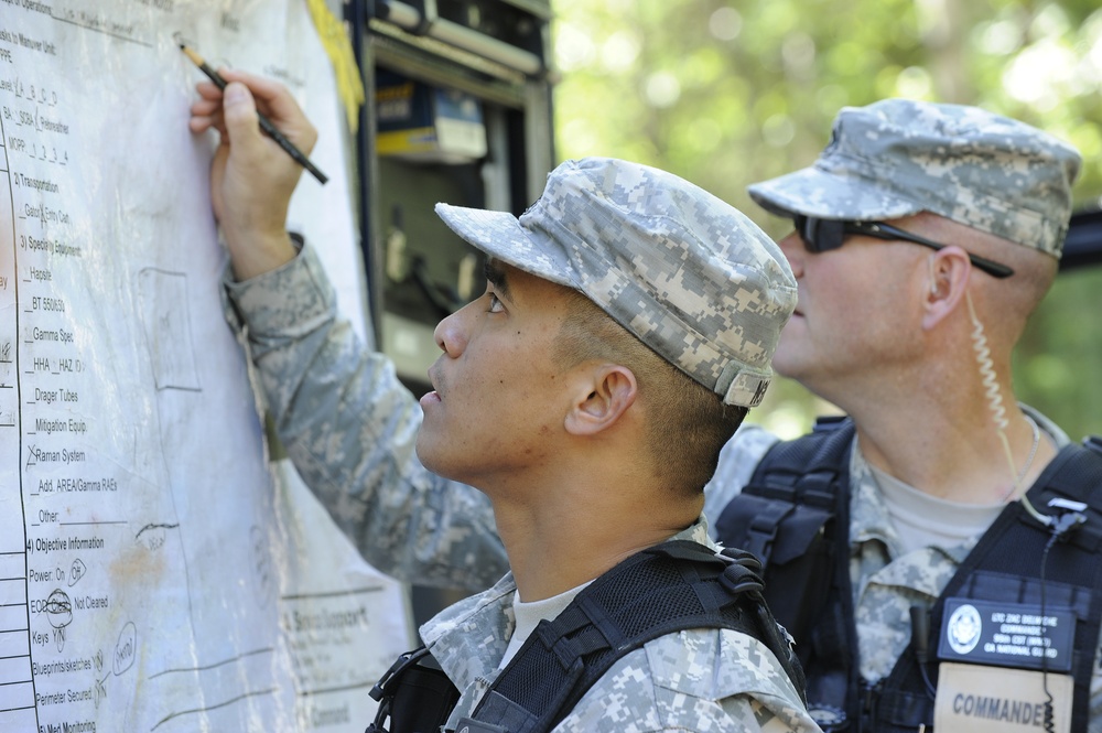 95th Civil Support Team and 95th Chemical Company Joint Training