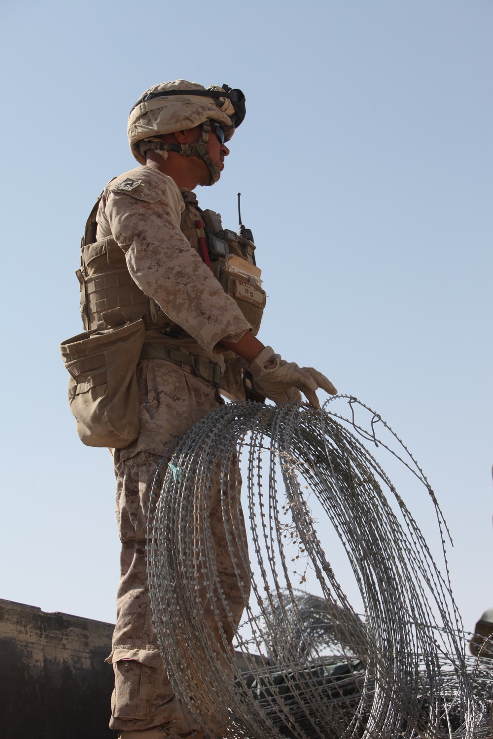 Combat engineers conduct expansion operation, increase patrol base size, capabilities