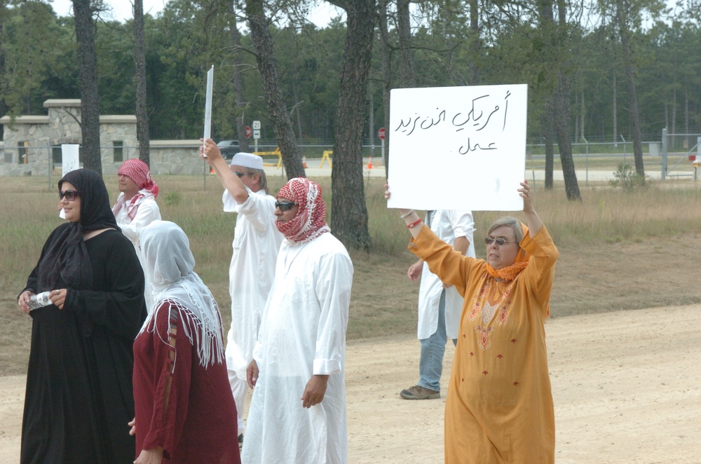 Peaceful protest