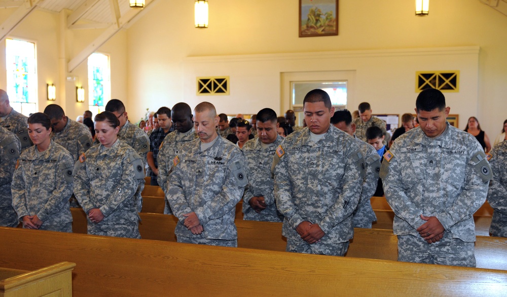 340th TC Detachment (MCT) deployment ceremony