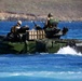 Marines conduct water gunnery training