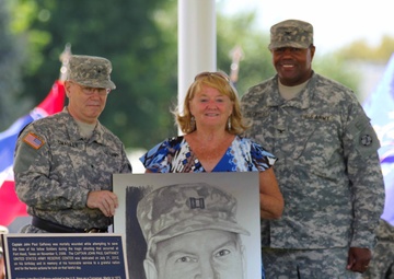 Army Reserve dedicates memorial for Capt. John P. Gaffaney