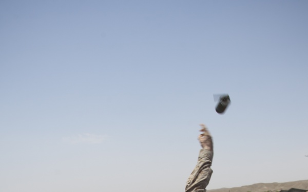 CMC and SMMC visit 1/7 Marines on FOB Jackson