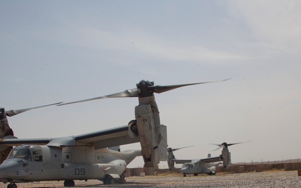 CMC and SMMC visit 1/7 Marines on FOB Jackson