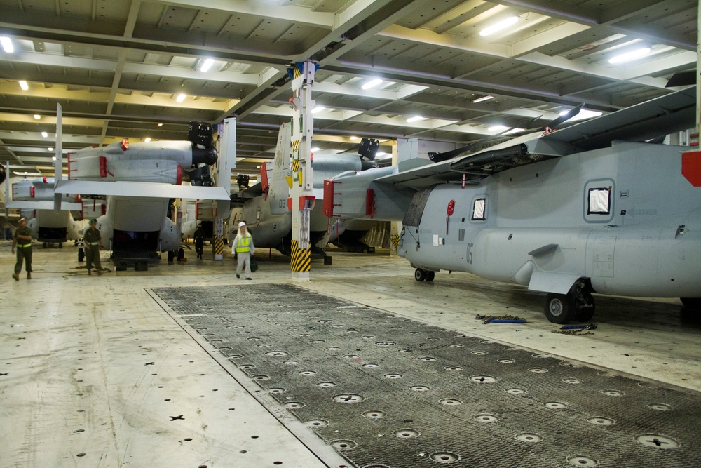 MV-22 Ospreys arrive at MCAS Iwakuni