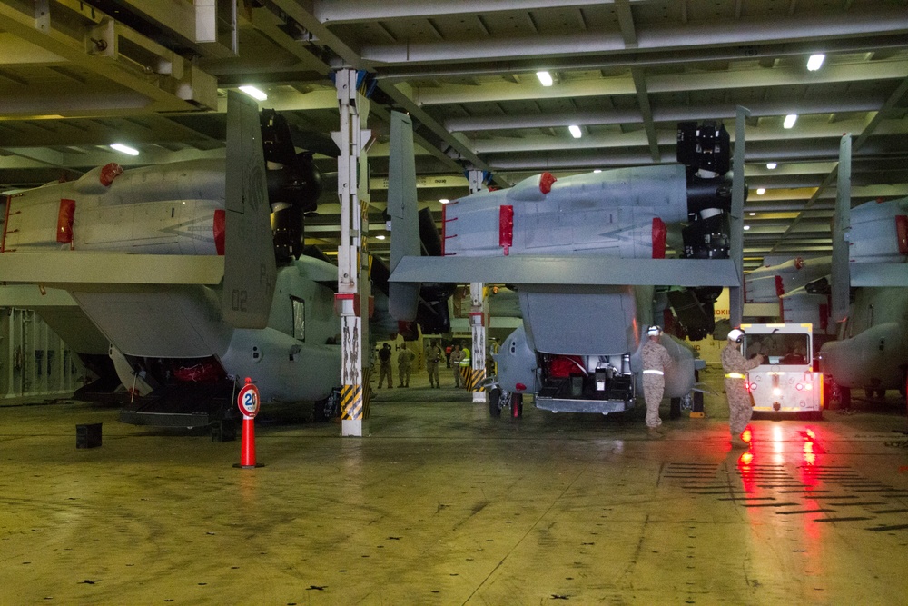 MV-22 Ospreys arrive at MCAS Iwakuni