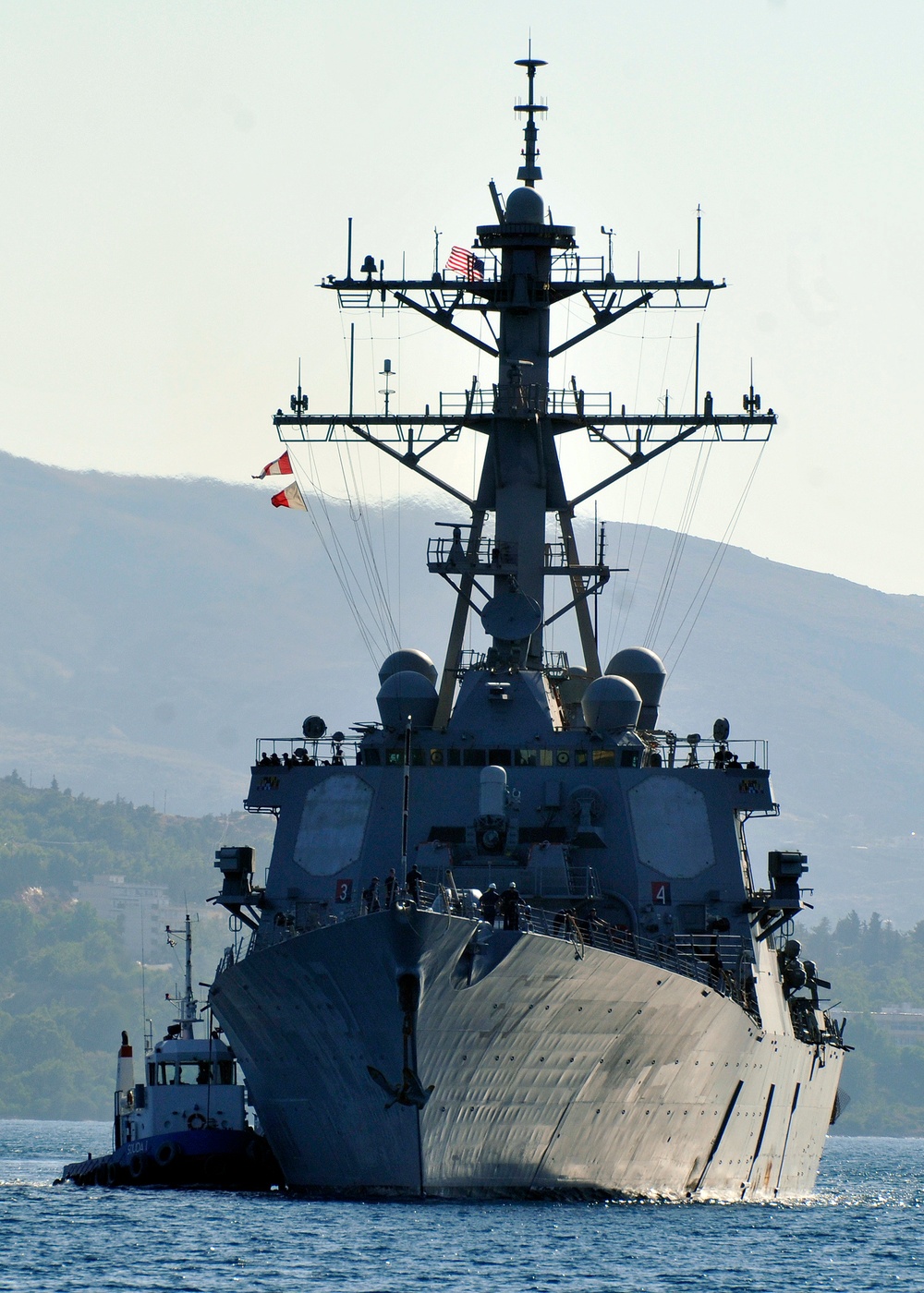 USS Cole visits Greece