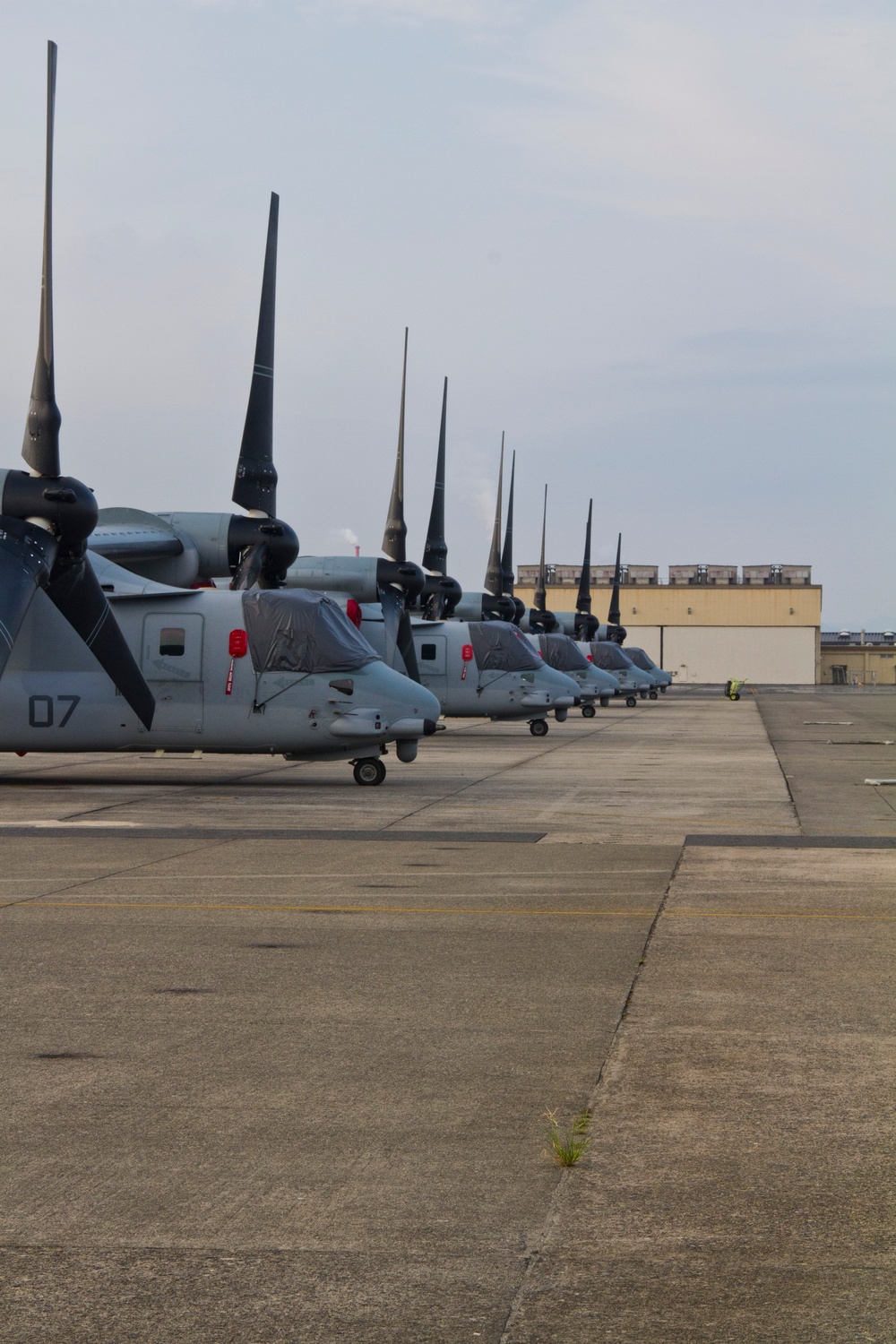MV-22 Ospreys arrive in Iwakuni