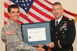 Army medical student wins international math award [Image 2 of 2]