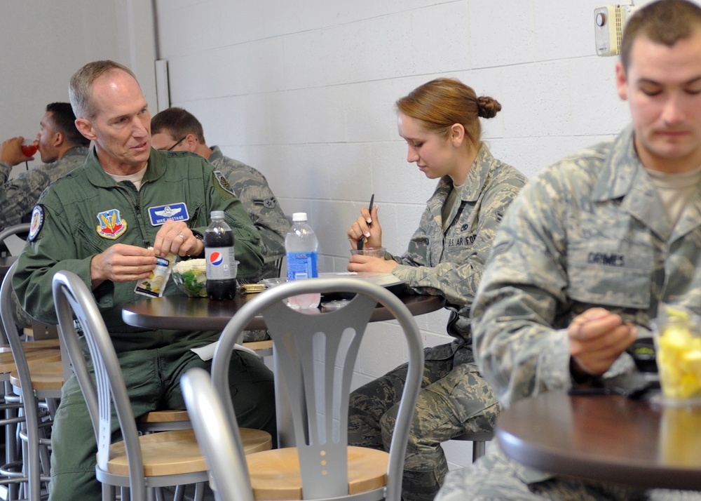 Air Combat Command general visits JBER