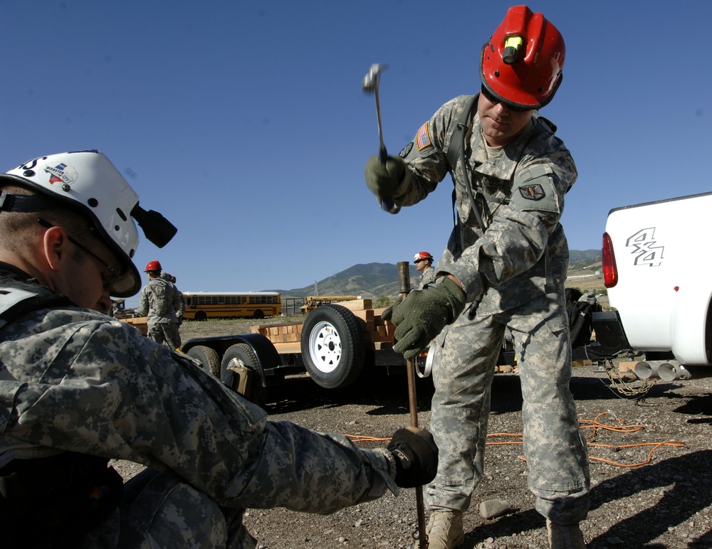 Army National Guard Natural Disaster Training