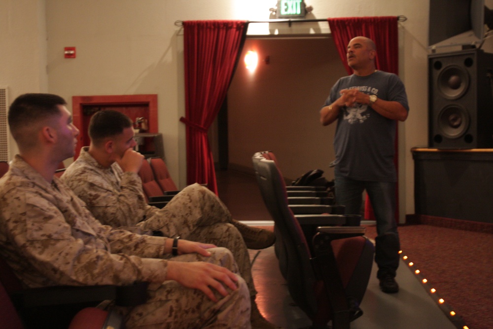 Marines learn from San Diego Police about drug awareness