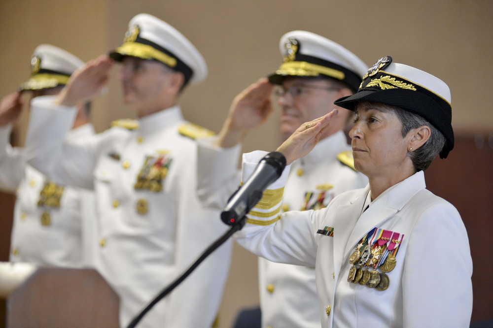 Vice Adm. DeRenzi assumed the office of Judge Advocate General of the Navy