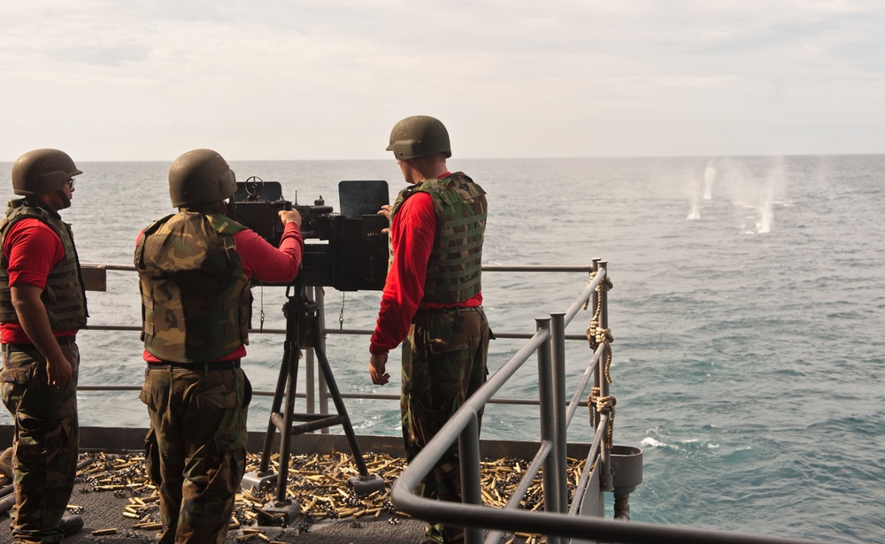 USS John S. Stennis weapons qualification