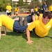 Four-man push-up event