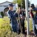 Navy sailors perform tradition