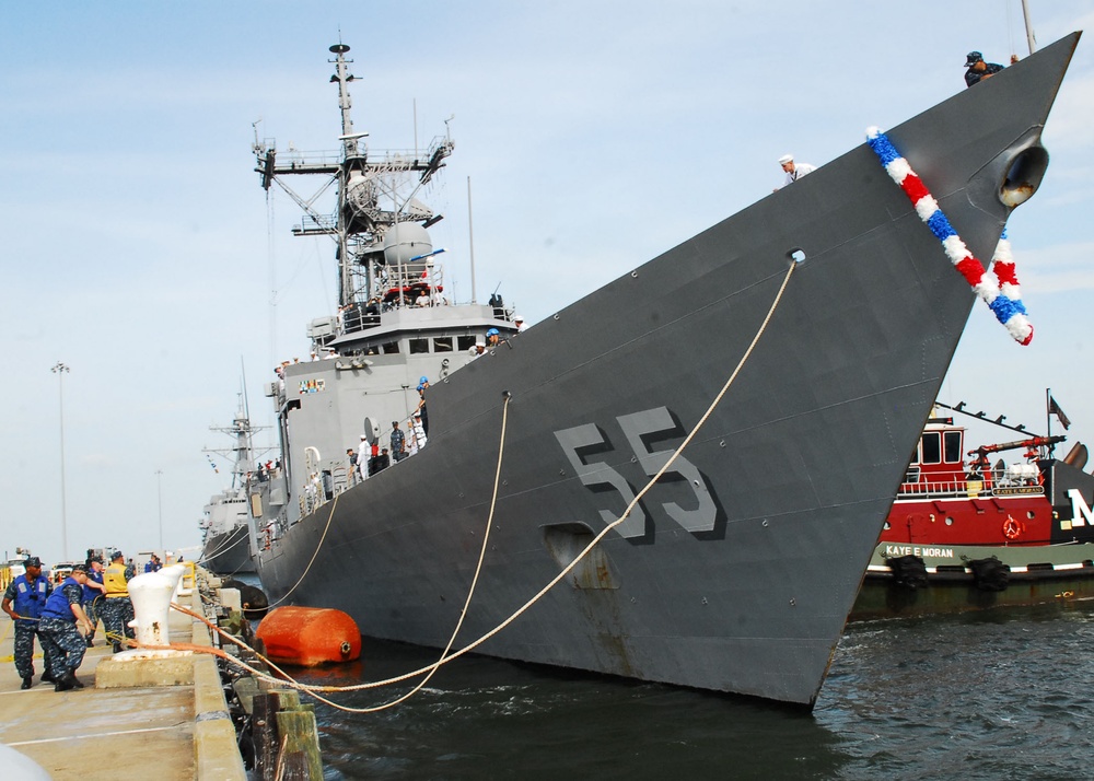 USS Elrod returns to Norfolk