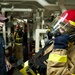 USS McCampbell sailor during simulated engineering casualty