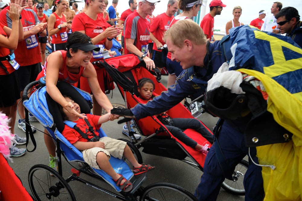 Leap Frogs at the 13th annual Allen Stone Braveheart Memorial Races