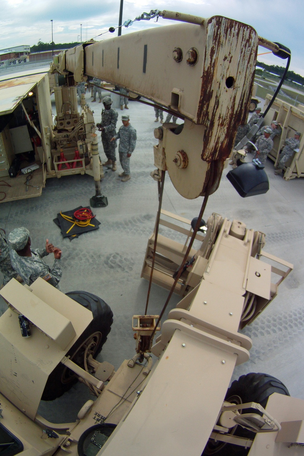 ‘Vanguard’ mechanics learn capabilities of Forward Repair System