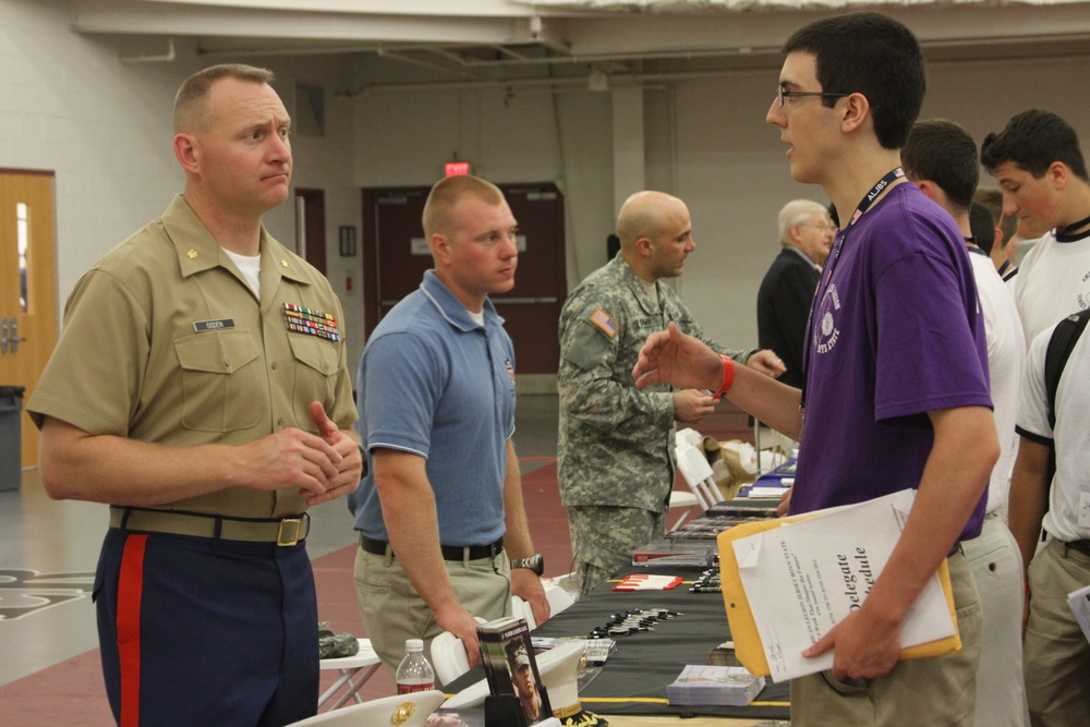 Marines take Part in Jersey Boys State