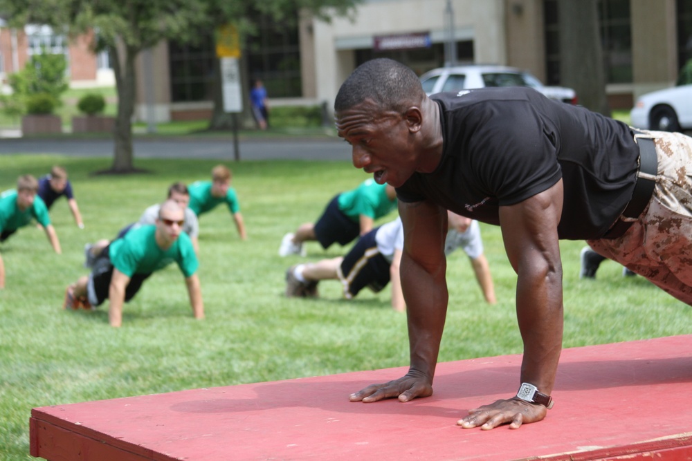 Marines take Part in Jersey Boys State