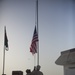 Evening Colors Ceremony on FOB Jackson for the victims of the Aurora, Colorado theatre massacre