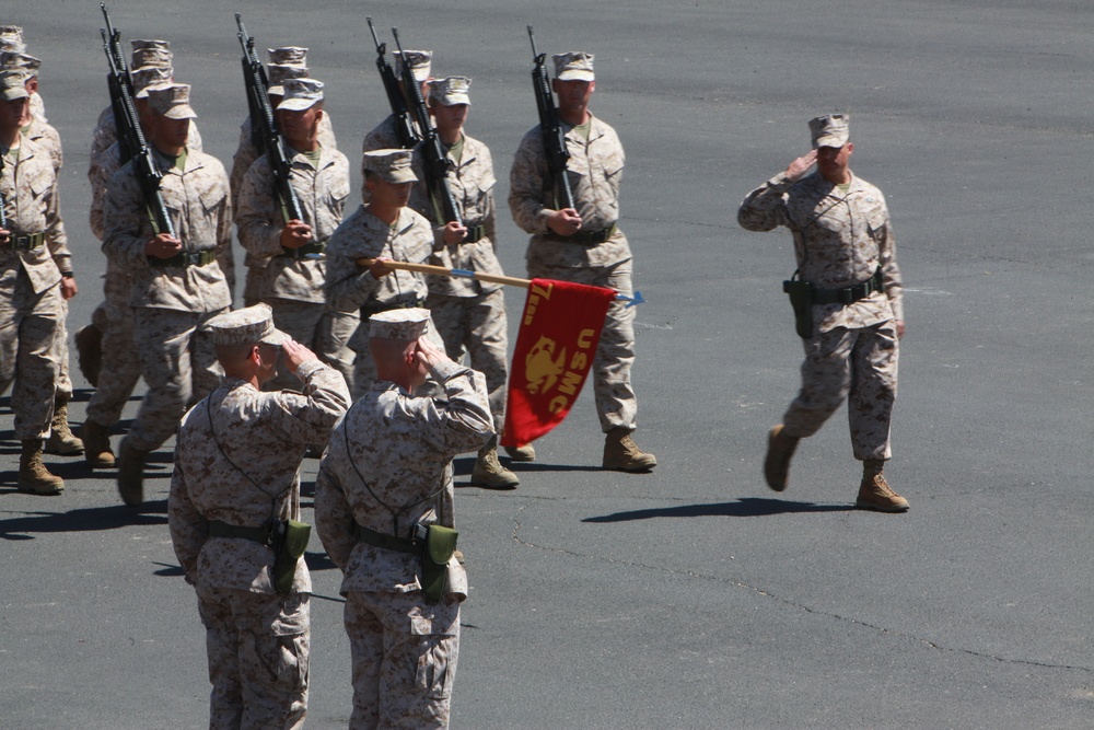 7th Engineer Support Battalion conducts change of command ceremony