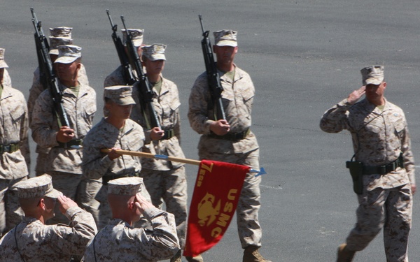 7th Engineer Support Battalion conducts change of command ceremony