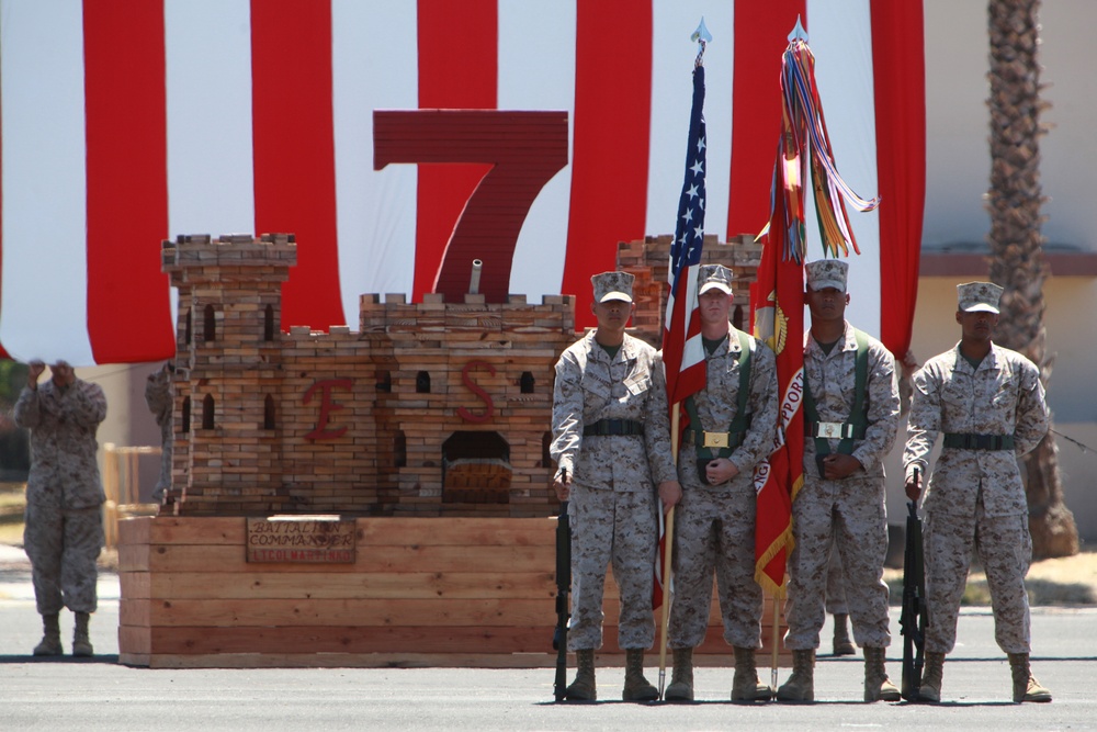 7th Engineer Support Battalion conducts change of command ceremony