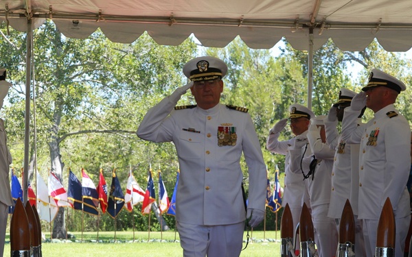 1st Dental Battalion conducts change of command and retirement ceremony