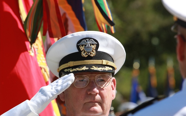 1st Dental Battalion conducts change of command and retirement ceremony