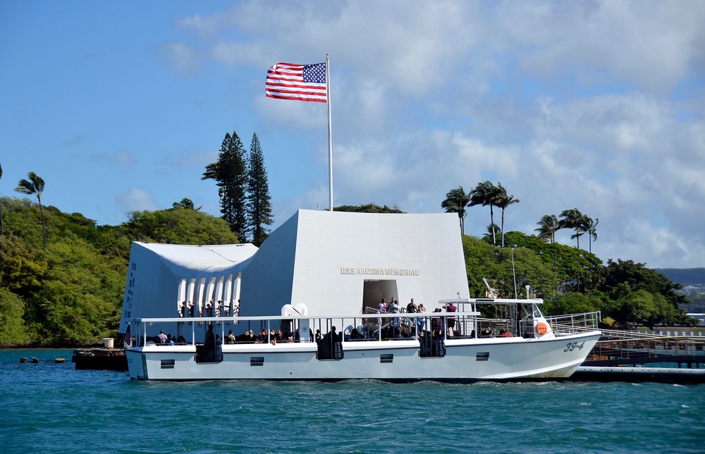 USS Arizona memorial