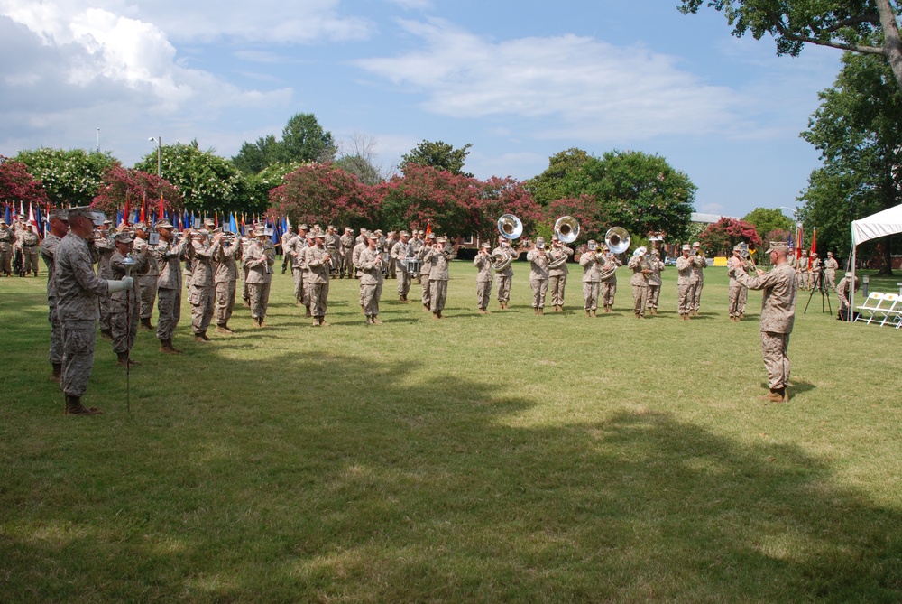 Hejlik closes out extensive military career; remains true to Marine core values