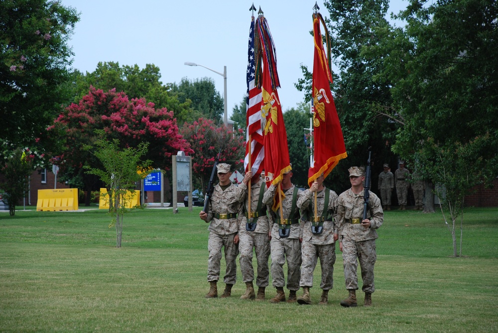 Hejlik closes out extensive military career; remains true to Marine core values