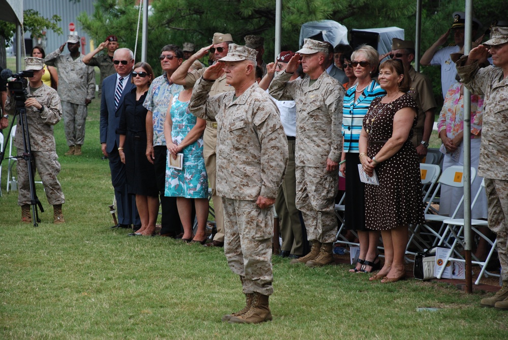 Hejlik closes out extensive military career; remains true to Marine core values