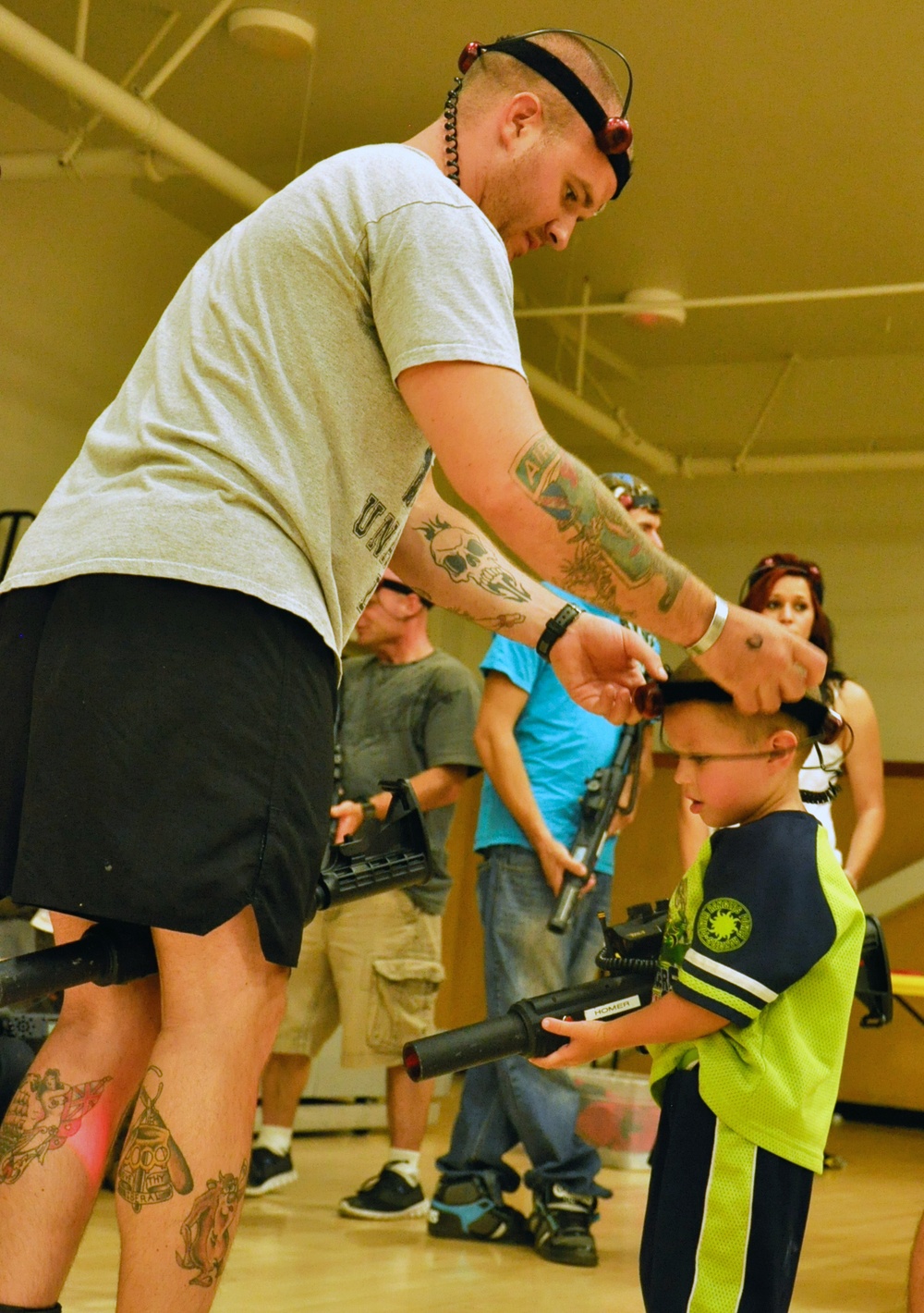 Fort Bliss laser tag