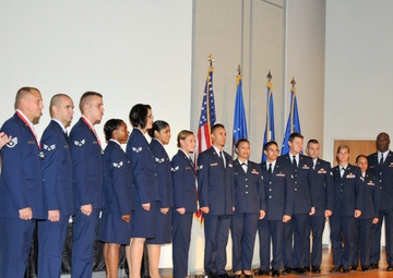 Airman Leadership School Class 12-6, A-Flight graduates
