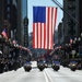 Local Air National Guard members march in the city’s Veterans Day parade