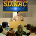 Speaking to members of the San Diego Military Advisory Council