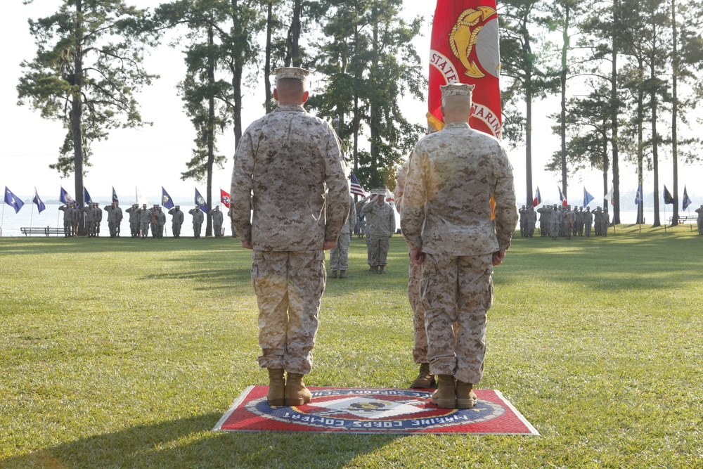 Logistics Operations School change of command