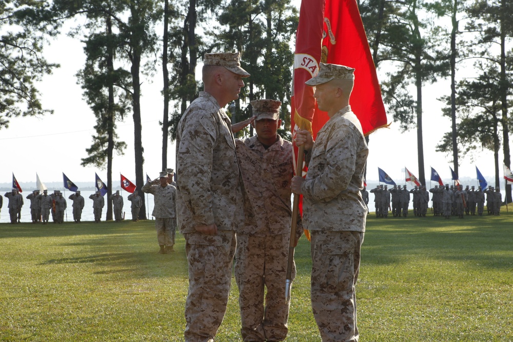 Logistics Operations School change of command