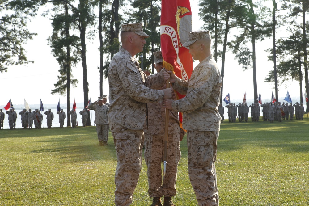 Logistics Operations School change of command