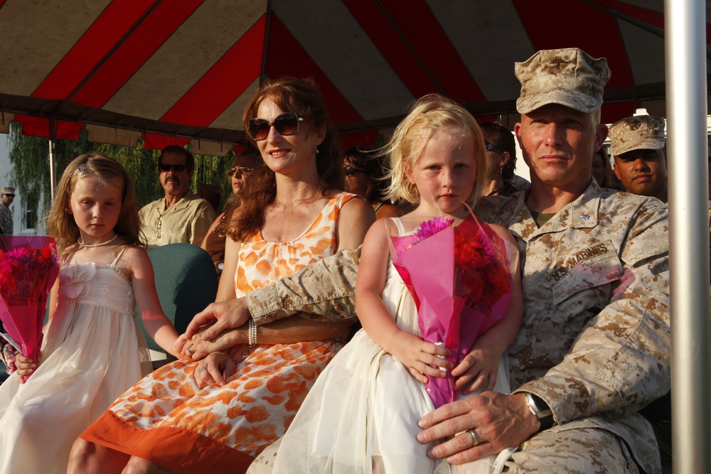 Logistics Operations School change of command